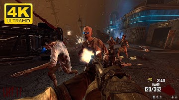 BLACK OPS 2 ZOMBIES: BUS DEPOT 4K60FPS GAMEPLAY (NO COMMENTARY)
