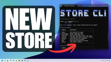 Windows 11: NEW Microsoft Store CLI Official Command Tool (DEMO)