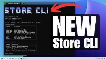 Windows 11: NEW Microsoft Store CLI Official Command Tool (DEMO)