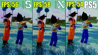 Xbox Series S vs. Series X vs. PS5 Comparison | DRAGON BALL: Sparking! Zero