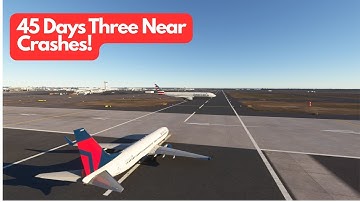 45 Days -Three Near Collisions | JetBlue 206, South West Flight 708 and American Airlines Flight 106