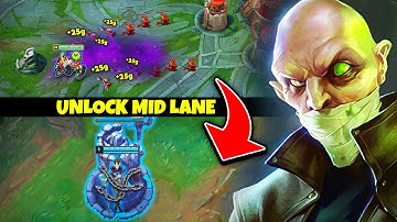 How to win 2 lanes at once with this genius double proxy... (UNLOCK YOUR MID LANER)