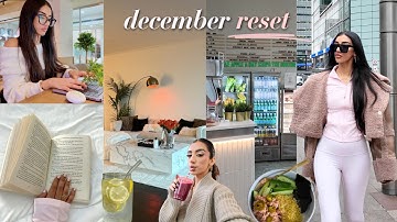 december reset | lock-in regels, gezonde gewoonten, mindset shift + mijn leven op orde krijgen vo...