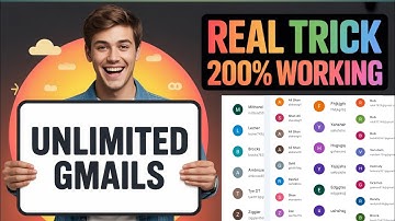 Unlimited GMail Create Method 2025 | Create Unlimited GMail Account Without Phone Verification