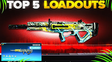 *NEW* TOP 5 META LOADOUTS in WARZONE 🏆 (Warzone BO7 Best Classes and Builds)