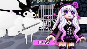 KUROMI 🎀 HELLO KITTY BARRY'S PRISON RUN! Obby #roblox