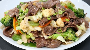 Bất Kể Loại Thịt Bò Nào - Ướp Cách Này Xào Lên Cũng Mềm Ngon, Không Bị Dai - Bò Xào Rau, Vanh Khuyen