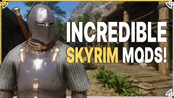 13 INCREDIBLE Skyrim Mods You MUST-TRY!