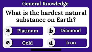 General Knowledge Questions | English Quiz Game | General knowledge quiz | Trivia Quiz | GK Quiz