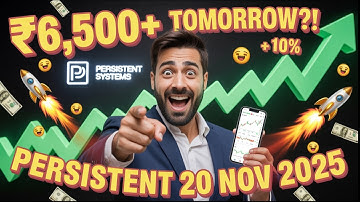 🚨Persistent Systems Share Price Target 20 Nov 2025 | PERSISTENT Tomorrow ₹6,500+?Technical Analysis!