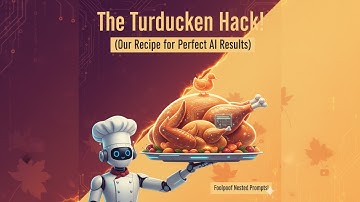 How to Cook a Perfect Thanksgiving Dinner for AI #AIpromptingrecipe #ThanksgivingAI #TurduckenHack