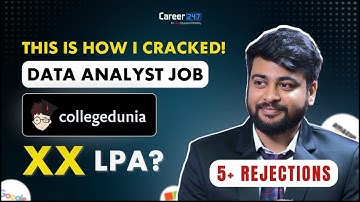Data Analyst Job Success Story | How I Cracked My First Tech Job | Career247