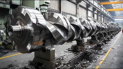 In geheime fabrieken van Japanse krukassen en munitie. Industriële productie en automatisering.