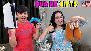 BUA KE GIFTS | Pihu ki demand Complete | America ke Gifts 🤩 Aayu and Pihu Show