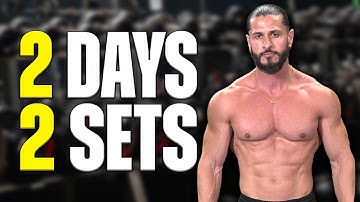 Deze "2-Workout-2-Set"-methode zorgt ervoor dat mannen boven de 40 SNEL gespierd worden