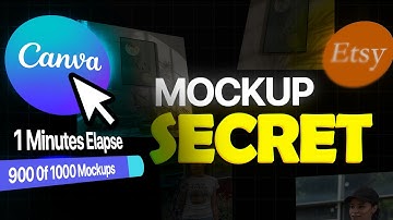 🔥 Canva Hack for Etsy Sellers: 1000 Mockups in Minutes (Step by Step Tutorial)