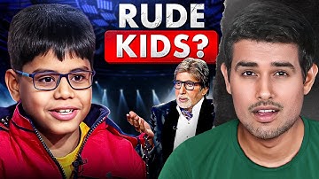 Reality of KBC Kid | Why are Kids becoming Arrogant? | Dhruv Rathee
