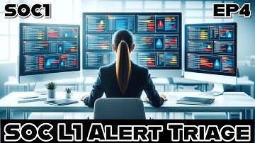 SOC 1 (2025-2026) | EP4 | SOC L1 Alert Triage | TryHackMe SOC 1 | Alert Triage Techniques