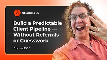 Build a Predictable Client Pipeline — Without Referrals or Guesswork | FractionalOS