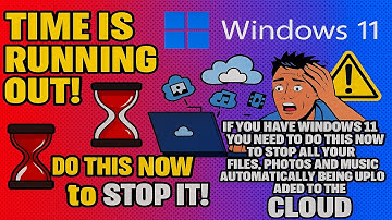 ⚠️Stop Microsoft Moving ALL your Personal Files To The Cloud!⚠️