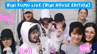 BINI KUMU Live in BINI House | BINI VIDEOS