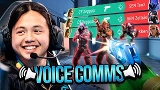 The C9 Voice Comms vs. Sentinels