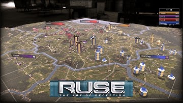 R.U.S.E - War On Every Front!: Ruse Multiplayer (2 vs 1 vs 1 vs 1 FFA)