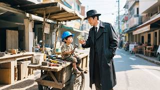 A man's $5 saved a 3-year-old street vendor.20yrs later boy returns a billionaire to repay&change