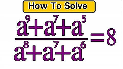 How to Solve Algebra Equations Fast | Exponential Equations | Maths Olympiad