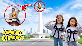 ALUNA DAN AMANDA MAIN SEMBUNYI SEMBUNYIAN DI MONAS!!