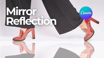 How to Create a Mirror Reflection Effect in Canva (Quick & Easy with Free App!)