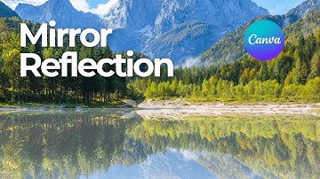 How to Create a Mirror Reflection Effect in Canva (Quick & Easy with Free App!)