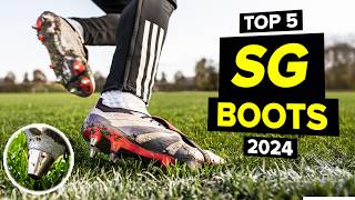 Top 5 BEST SG football boots 2024 (for soft and muddy pitches)