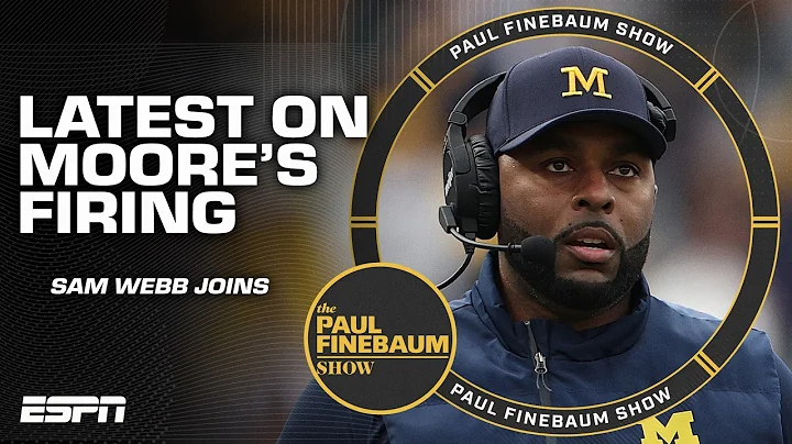Latest on Michigan firing Sherrone Moore for an inappropriate relationship | The Paul Finebaum Show