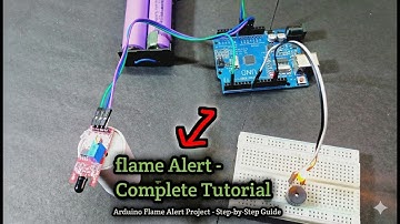 Arduino Flame Sensor Fire Alarm System 🔥 | Buzzer Alert | Simple & Powerful Project