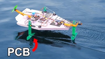 Worlds First Hydrofoil Made From Circuit Boards