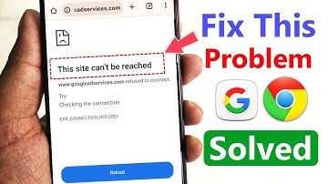 This site can’t be reached | This site can