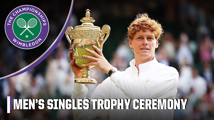 Kate Middleton presents Men's Singles trophies to Jannik Sinner & Carlos Alcaraz 🏆 | 2025 Wimbledon