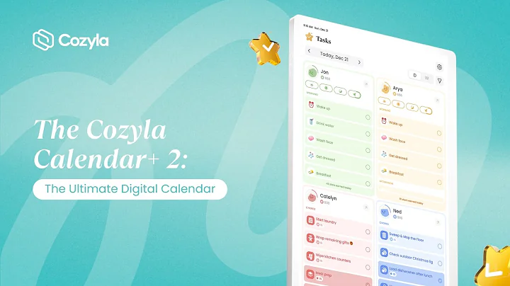 Cozyla Calendar+ 2 | The Ultimate Digital Calendar