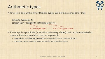 Concept-based Generic Programming - Bjarne Stroustrup - CppCon 2025