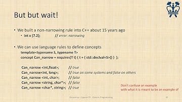 Concept-based Generic Programming - Bjarne Stroustrup - CppCon 2025