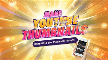 Make Viral YouTube Thumbnails on Your Phone! | Create Pro Thumbnails in InShot FREE & Easy Tutorial!