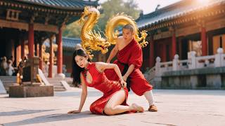 Poor boy masters Buddha's Divine Palm at 18, subdues the cheongsam beauty with a single strike!