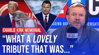 James O'Brien reacts to Charlie Kirk's memorial service | LBC