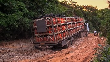 Timber Truckers: Surviving Total Isolation in Gabon | Deadliest Journeys