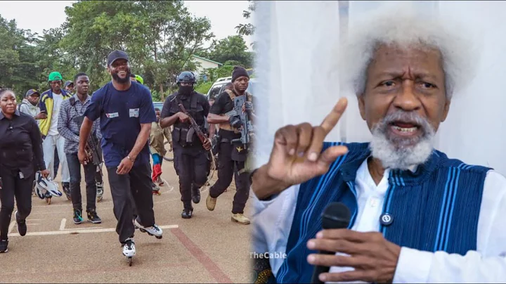 Soyinka Vex: ‘Why Seyi Tinubu Dey Move With Battalion?’ — Heavy Escort Matter Scatter Nigerians
