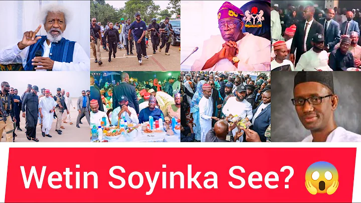 Soyinka Blast Heavy Security Around Seyi Tinubu, Say Detail Fit Quell Benin Republic Rebellion