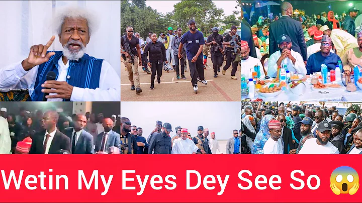 ‘Na Army Be This?’ —Soyinka Shock As Seyi Tinubu Enter Ikoyi With Heavy Guns And Full Security Squad