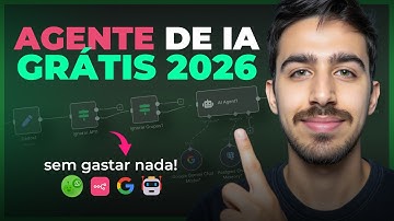 N8N Whatsapp GRÁTIS: Crie seu primeiro Agente de IA sem gastar NADA! Tutorial Fácil Atualizado 2026