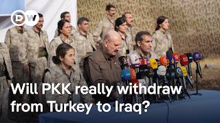 Turkish militant group PKK to withdraw fighters from Turkey to Iraq | DW News